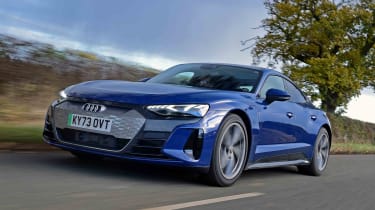 Audi e-tron GT quattro – front tracking